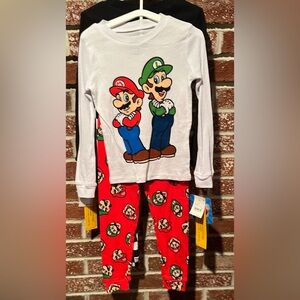 Nintendo Kids Pajama Set 2 PAIRS. $15!!!